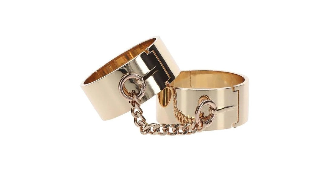 SlaveWristCuffsRoseGold