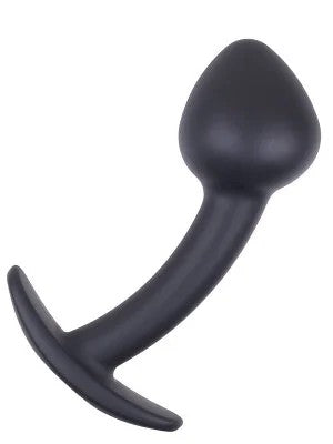 SmallCurvedSiliconeAnalPlug