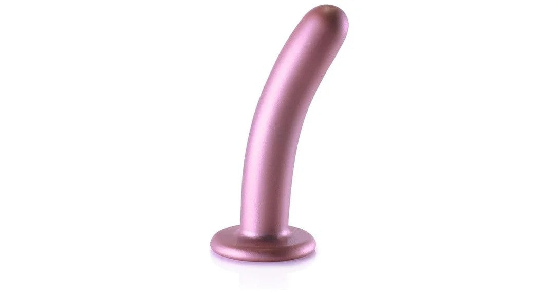 SmoothSiliconeG-spotDildoPink14,5cm