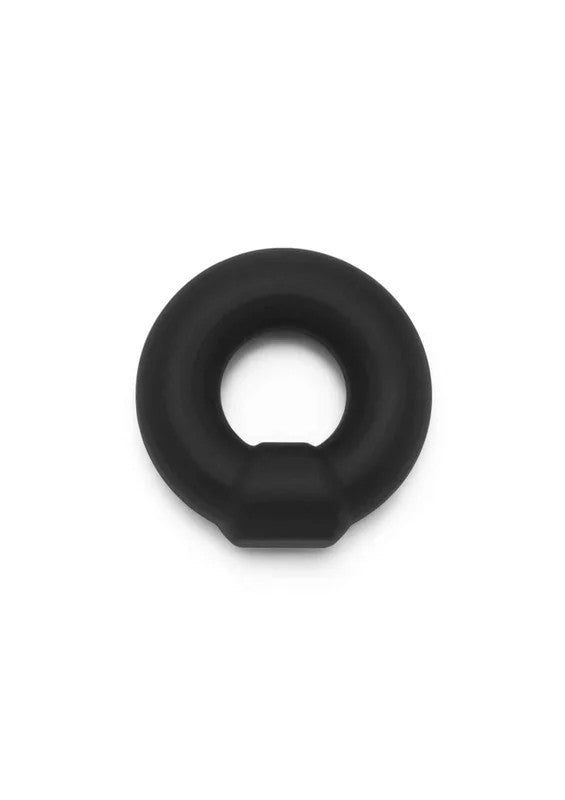 SoftSiliconeStudC-RingBlack