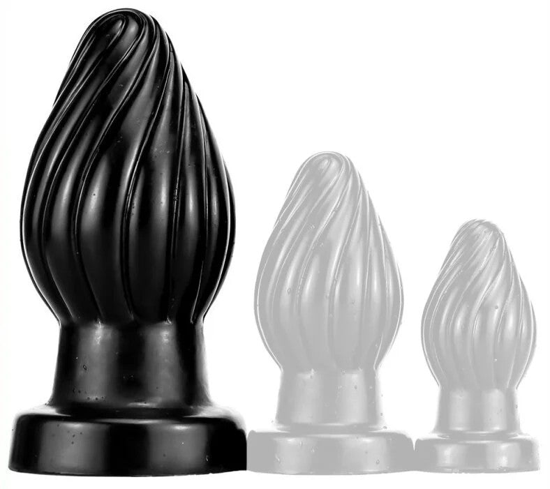 SpiralPlugL12x6.5cmBlack
