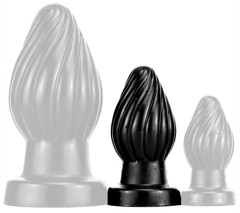 SpiralPlugM9x4.5cmBlack
