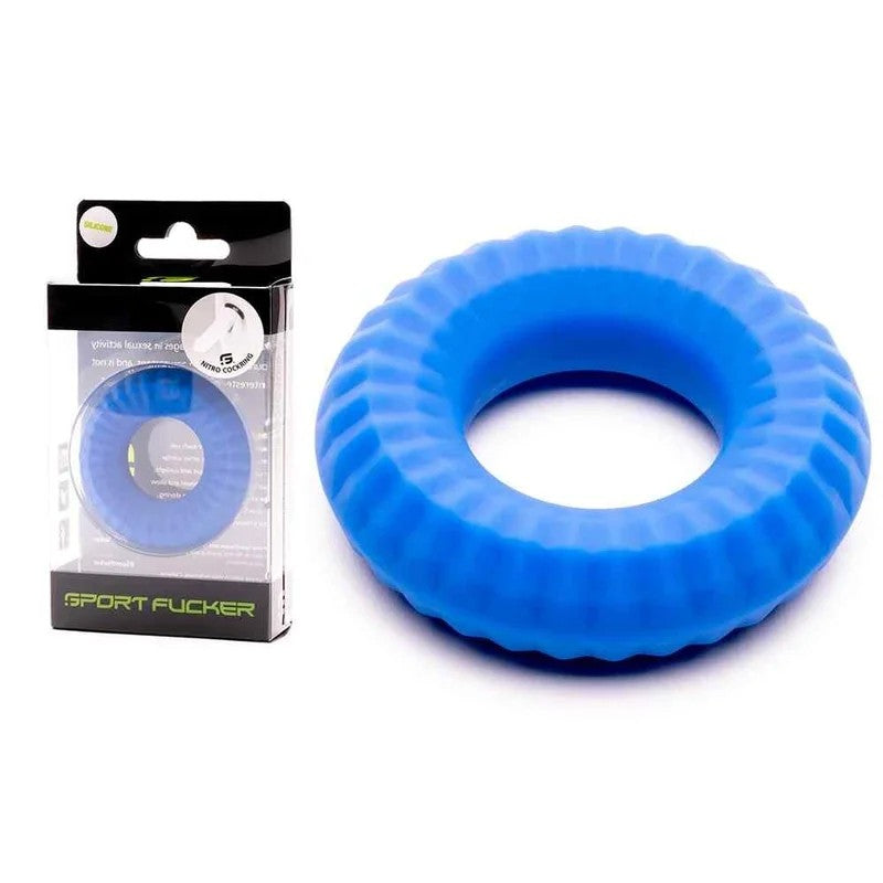 SportFuckerLiquidSiliconeNitroRingBlue