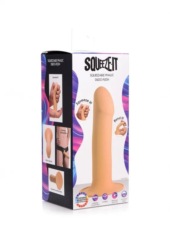 SqueezablePhallicDildo
