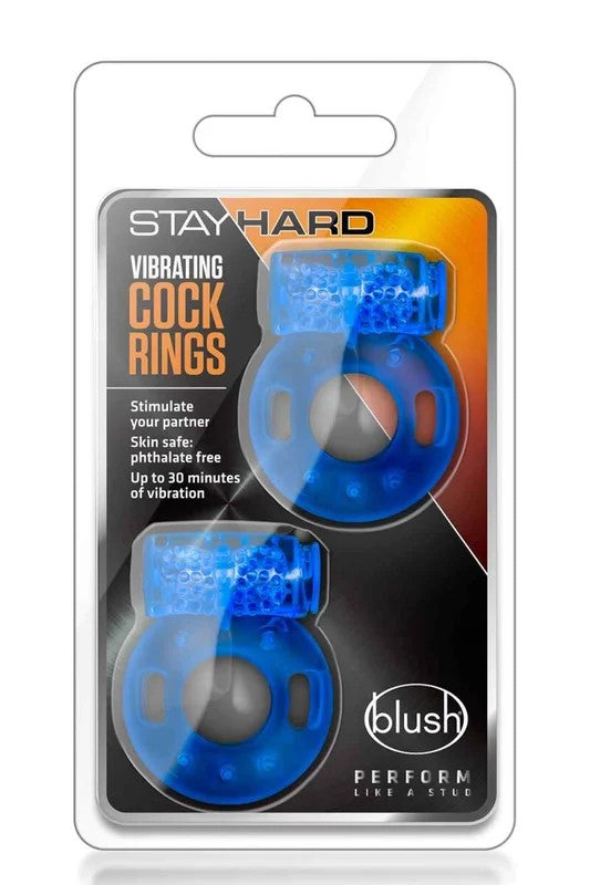 StayHardVibratingCockRings2Pack