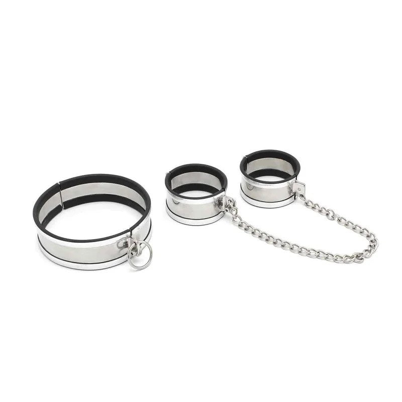 SteelLargeCollar&Cuffs