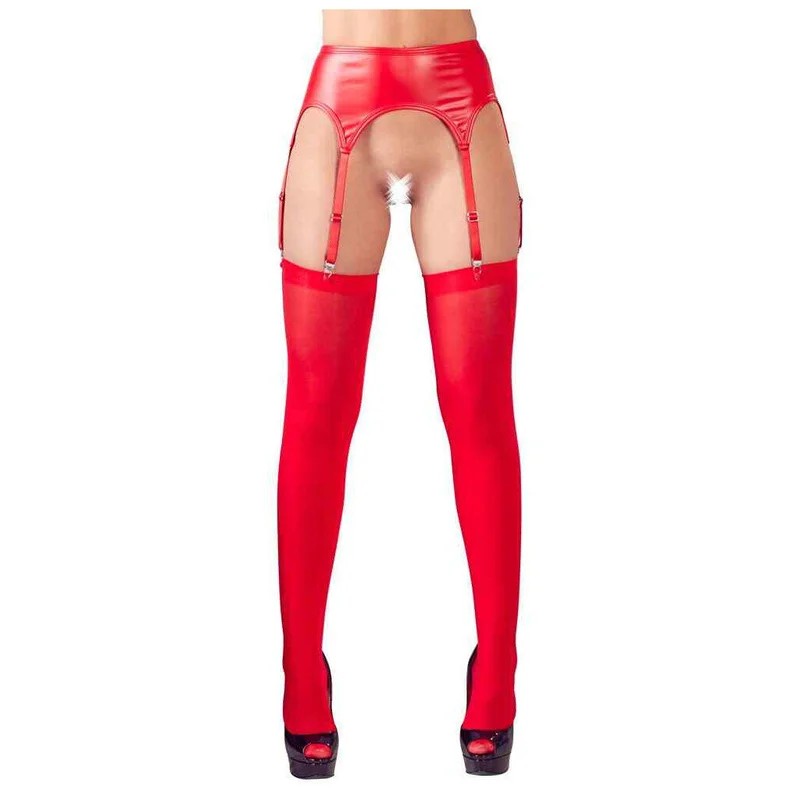 StrapsgurtWetlookrotS–XL