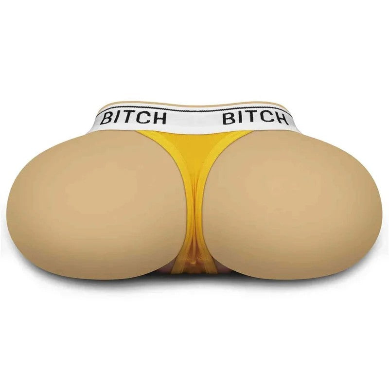StreetgirlNr.13RealistischerAnus-undVagina-Masturbatormit„Bitch“-Tanga