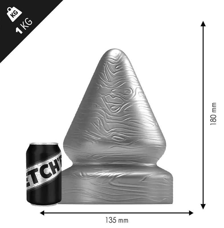 STRETCH’RSirupButtPluginGunMetalM–XL