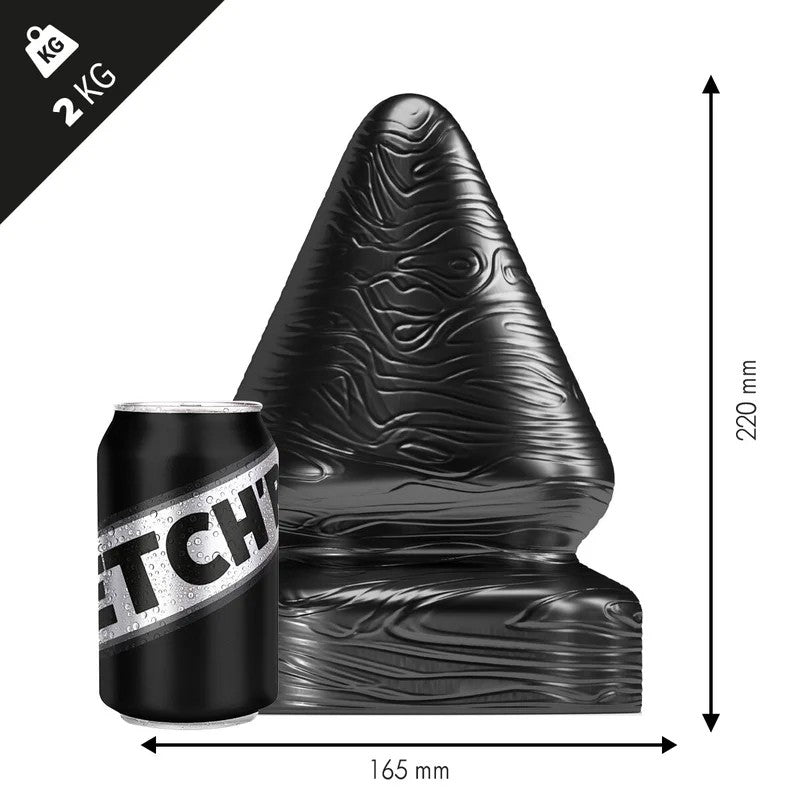 STRETCH’RSirupButtPlugLBlackMetallic–16,5cm