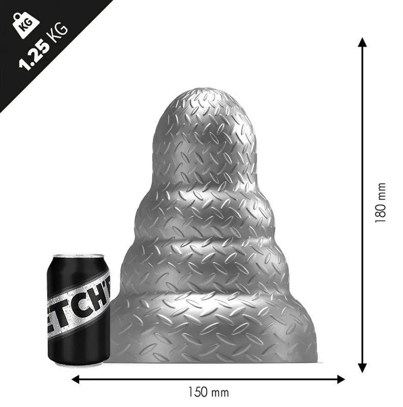 STRETCH’RTripoleButtPluginGunMetalM–XL