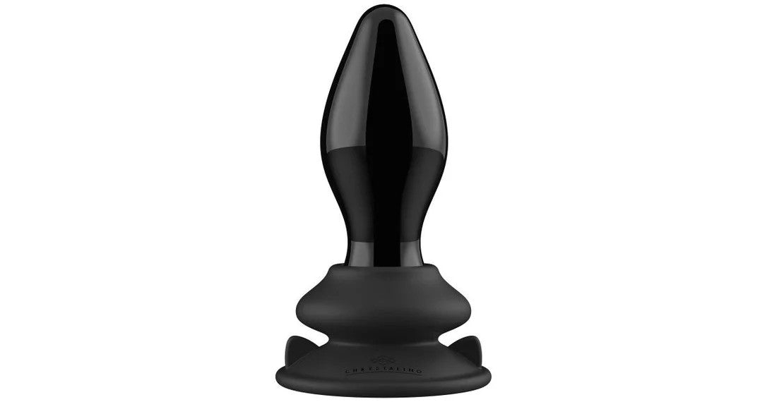StretchyGlassVibratorButtplug