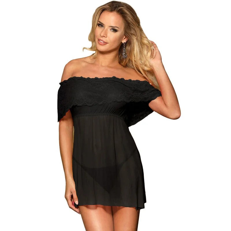 SUBBLIME–DRESSESKURZESKLEID+THONGBLACKL/XL