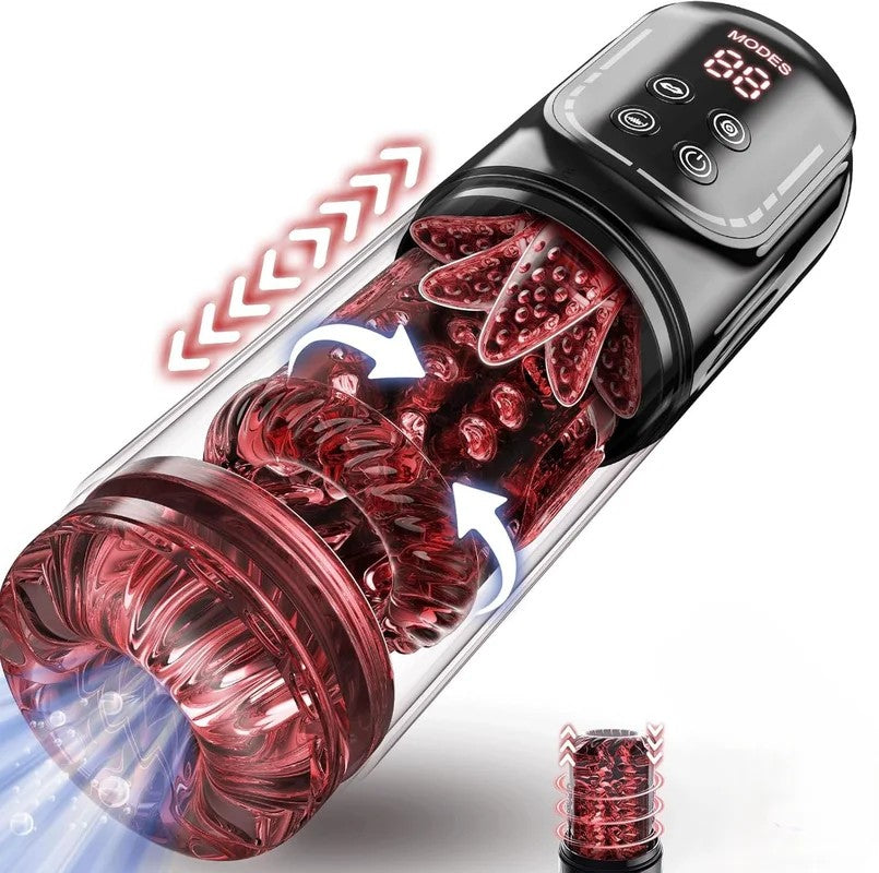 SuperLoveAutomaticLicking,Sucking,Thrusting,Rotating&VibratingUltimateMasturbator