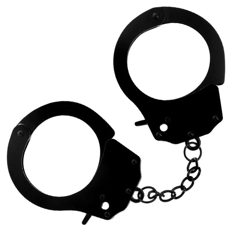 SuperLoveMetalHandCuffsBlack