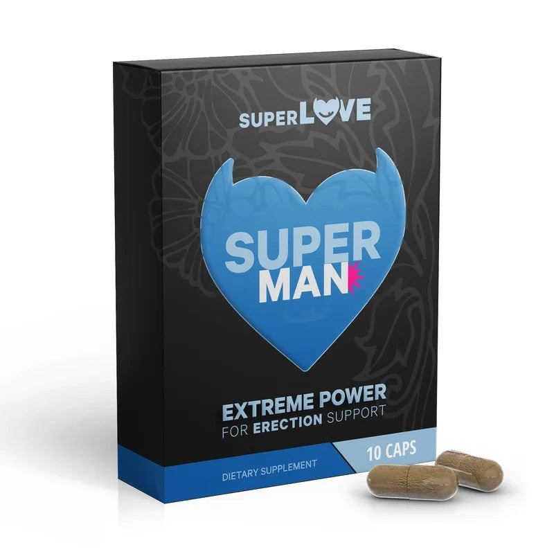 SuperLoveSuperManExtremePowerforErectionSupport10caps