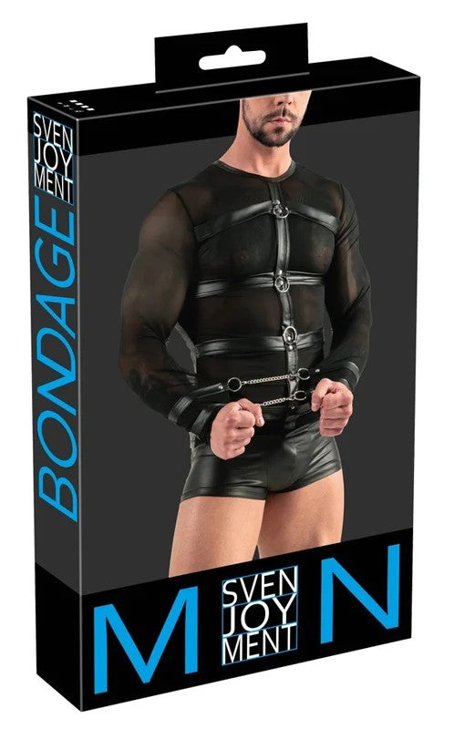 SvenjoymentelastischesMattlookShirt+Powernet