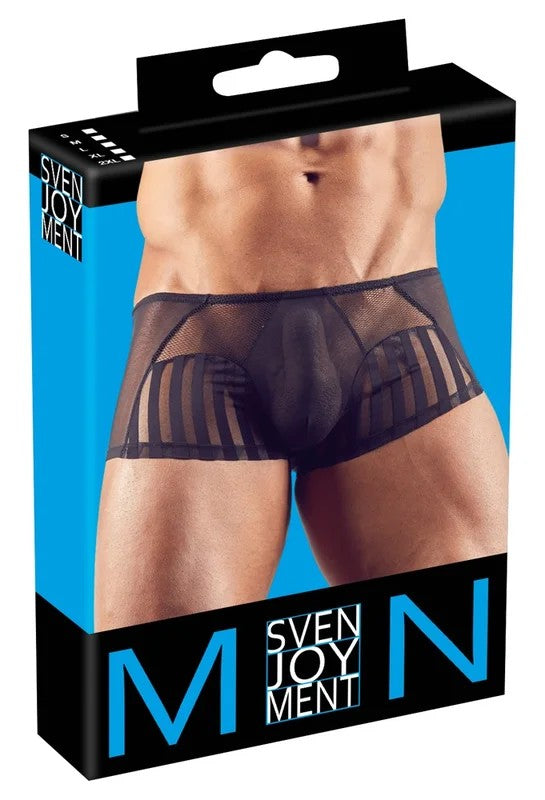 SvenjoymentHerrenStreifenPantsschwarz