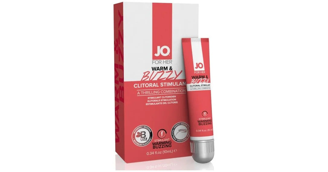 SystemJo–ClitoralStimulantWarmandBuzzy10ml