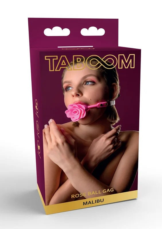 TaboomMalibuRoseBallGag