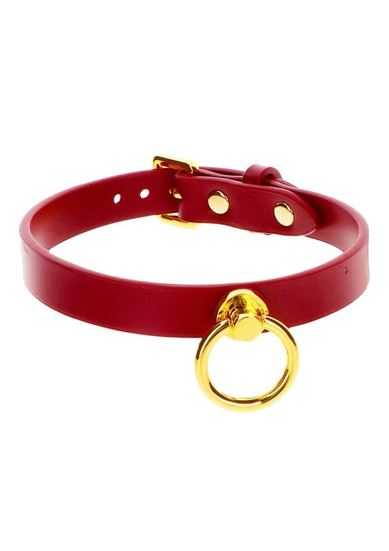 TaboomO-ringcollarred,gold
