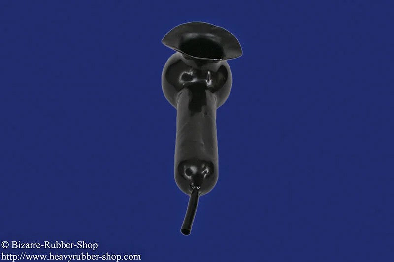 Testiclepreservativelong,withNSconnectionblackRubber0,90mm