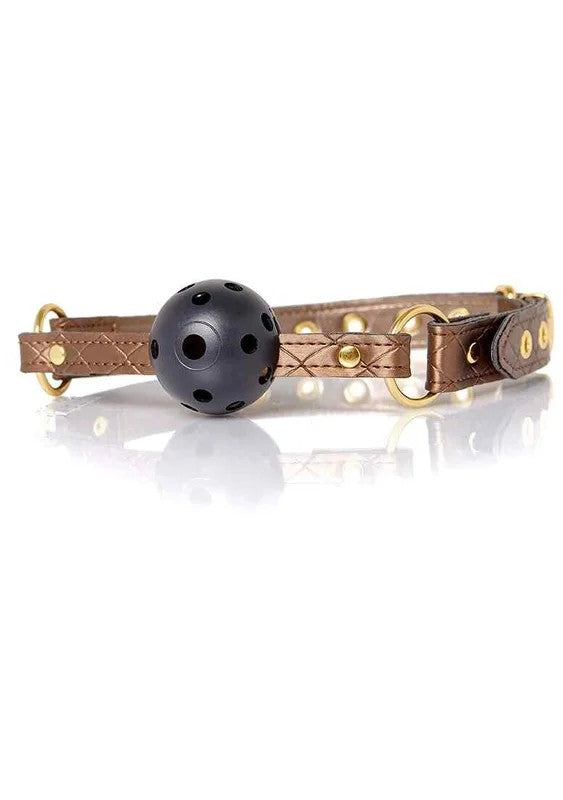 TheDamselBreathableBallGag–Bronze
