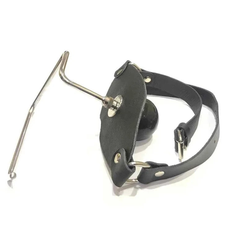 TheHolderLeather&SiliconeBallGag