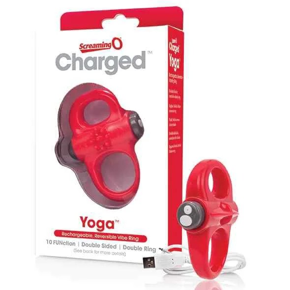 TheScreamingO–ChargedYogaVibeRingRed