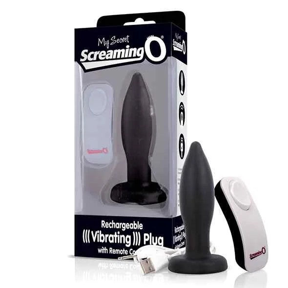 TheScreamingOVibratingPlugBlack