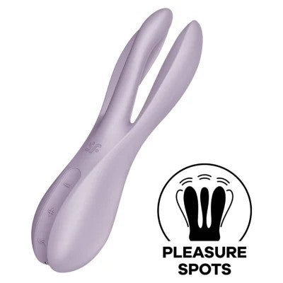 Threesome2VibratorViolett|Satisfyer