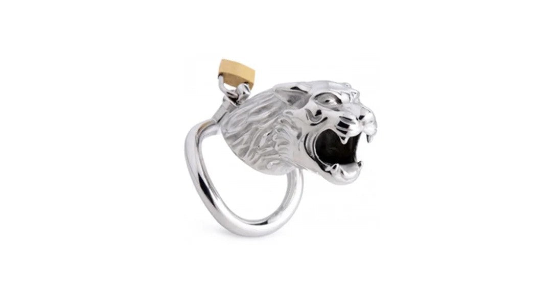 TigerKingLockableChastityCage