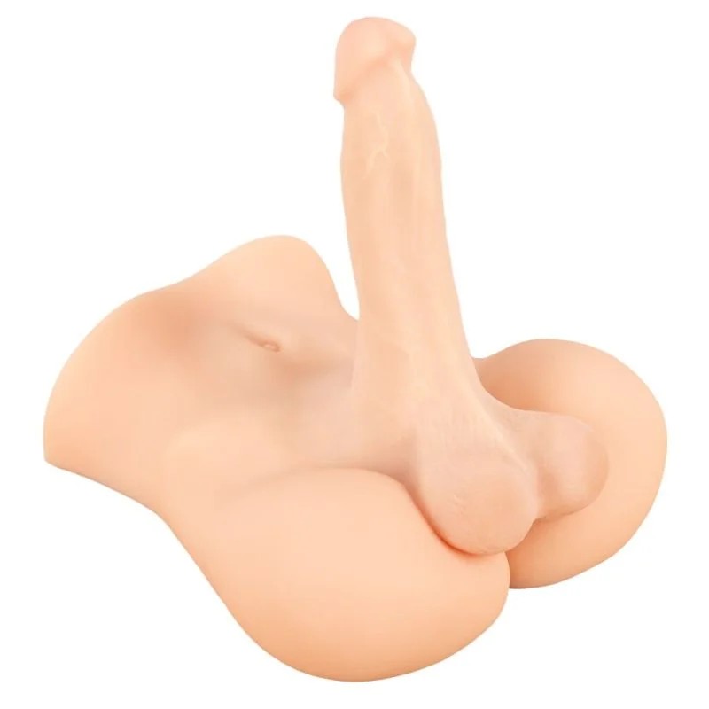 Torso-Masturbator„DeluxeMan02“mitPenisundHoden