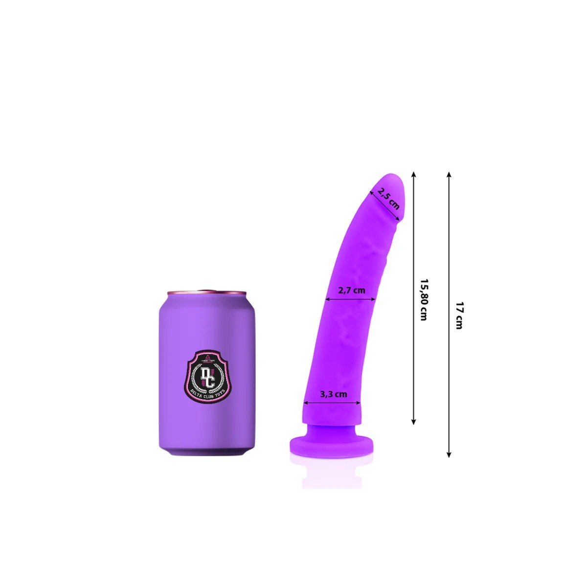 TOYSLILADILDOMEDIZINISCHESSILIKON17CM-O-3CMVONDELTACLUB