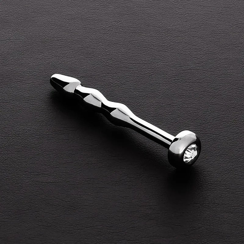 TriuneSteelPenisplugmitGlitzerstein