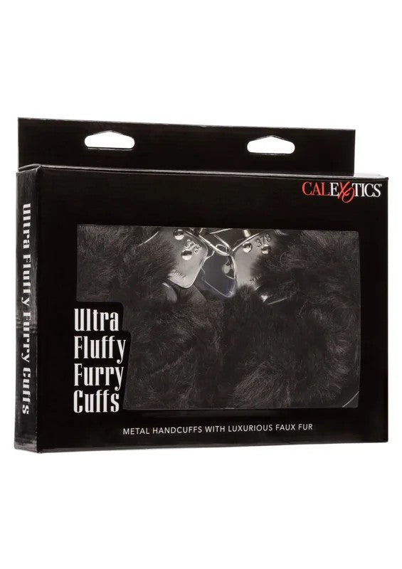 UltraFluffyFurryCuffsBlack