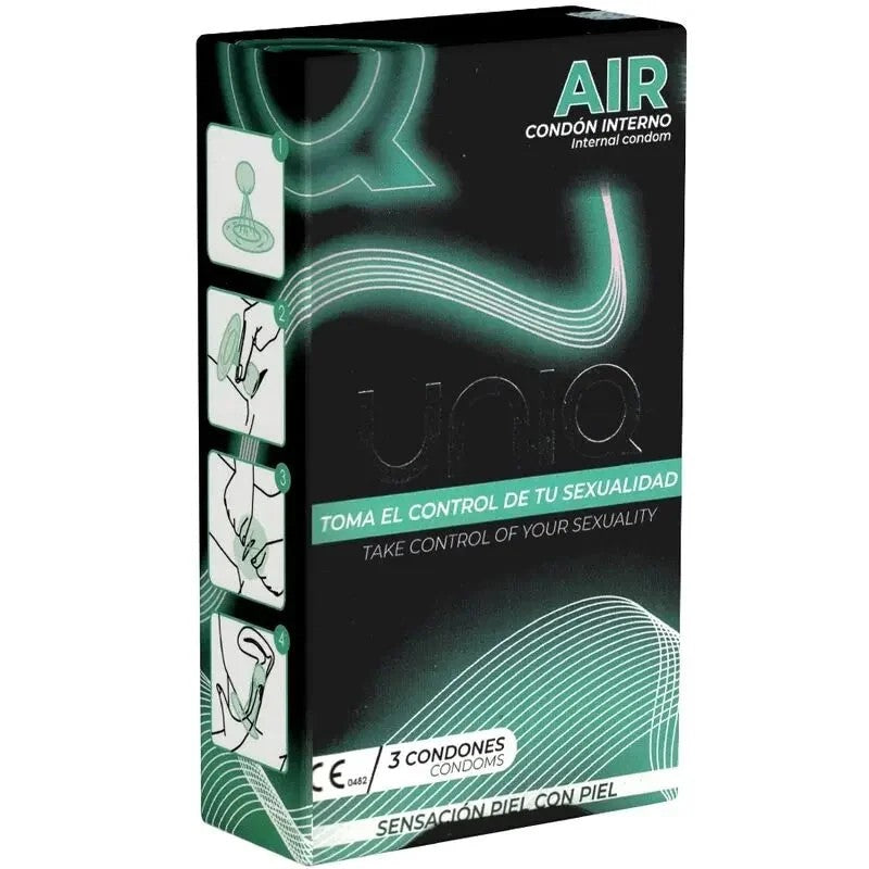 UNIQ–AIRLATEXFREIESWEIBLICHESKONDOM3EINHEITEN