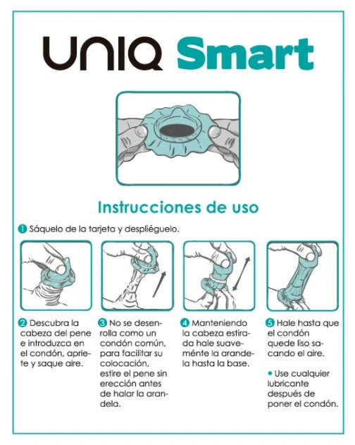 UNIQ–SMARTLATEXFREEPRE-ERECTIONCONDOMS3UNITS