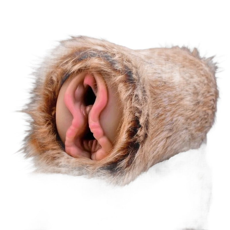 VaginalspielzeugmitpelzigerMuschi,männlicheMasturbatorenimTierdesign