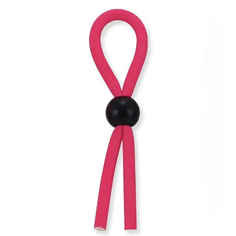 VerstellbarerPenisring–Silikon,Fuchsia