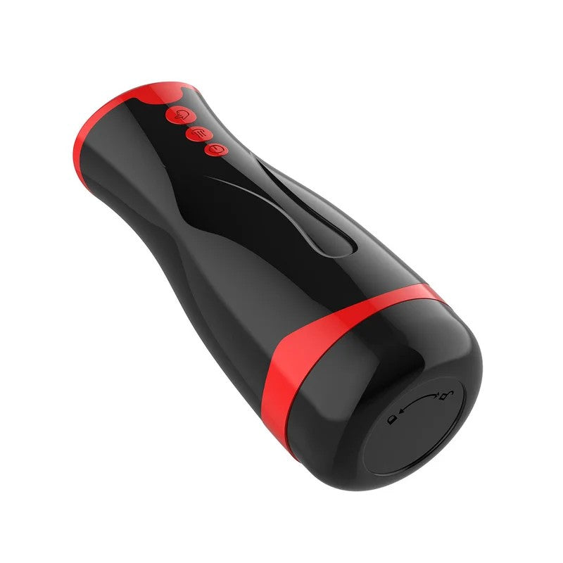 Vibrating&SuckingMasturbatorDevice