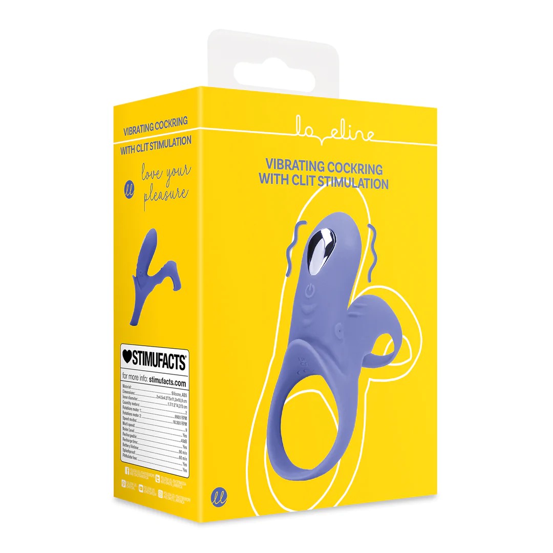 VibratingCockringwithClitStimulation–TamiyaBlue
