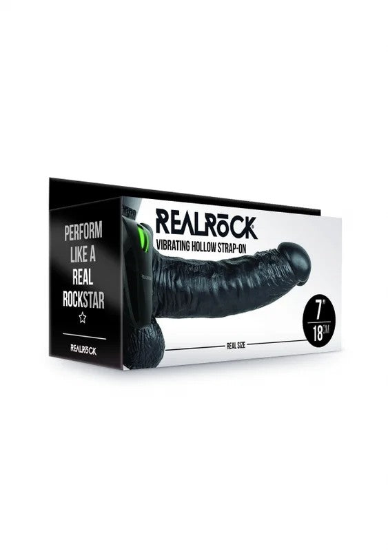 VibratingHollowStrap-onwithBalls–7“/18cm