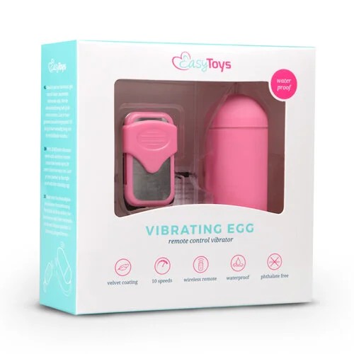 VibrationEggPinkEasytoys