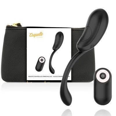 VibrationseiFernbedienungWiederaufladbarSchwarz/Gold|CoquetteChicDesire