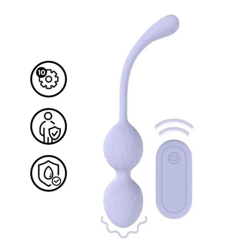 VibrierendesEimitFernbedienung–Lavendel