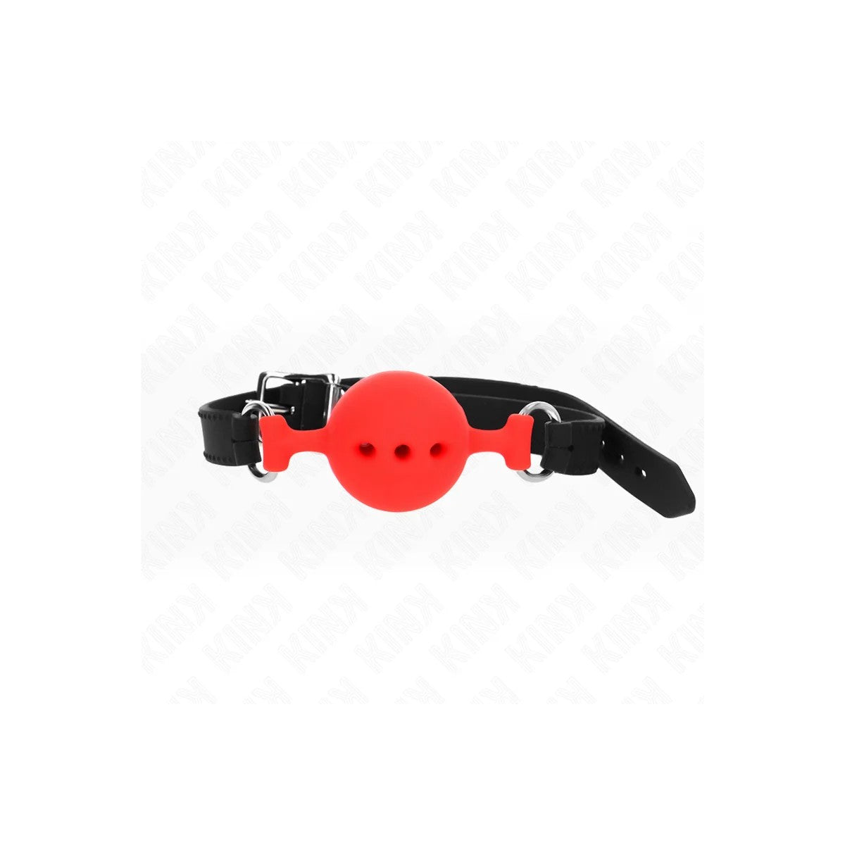 VOLLSILIKON-KLAPPEN55X2CMMIT4,5CMKUGELGRÖSSEMROTVERSTELLBAR35-51CMVONKINKCOLLAR&GAG