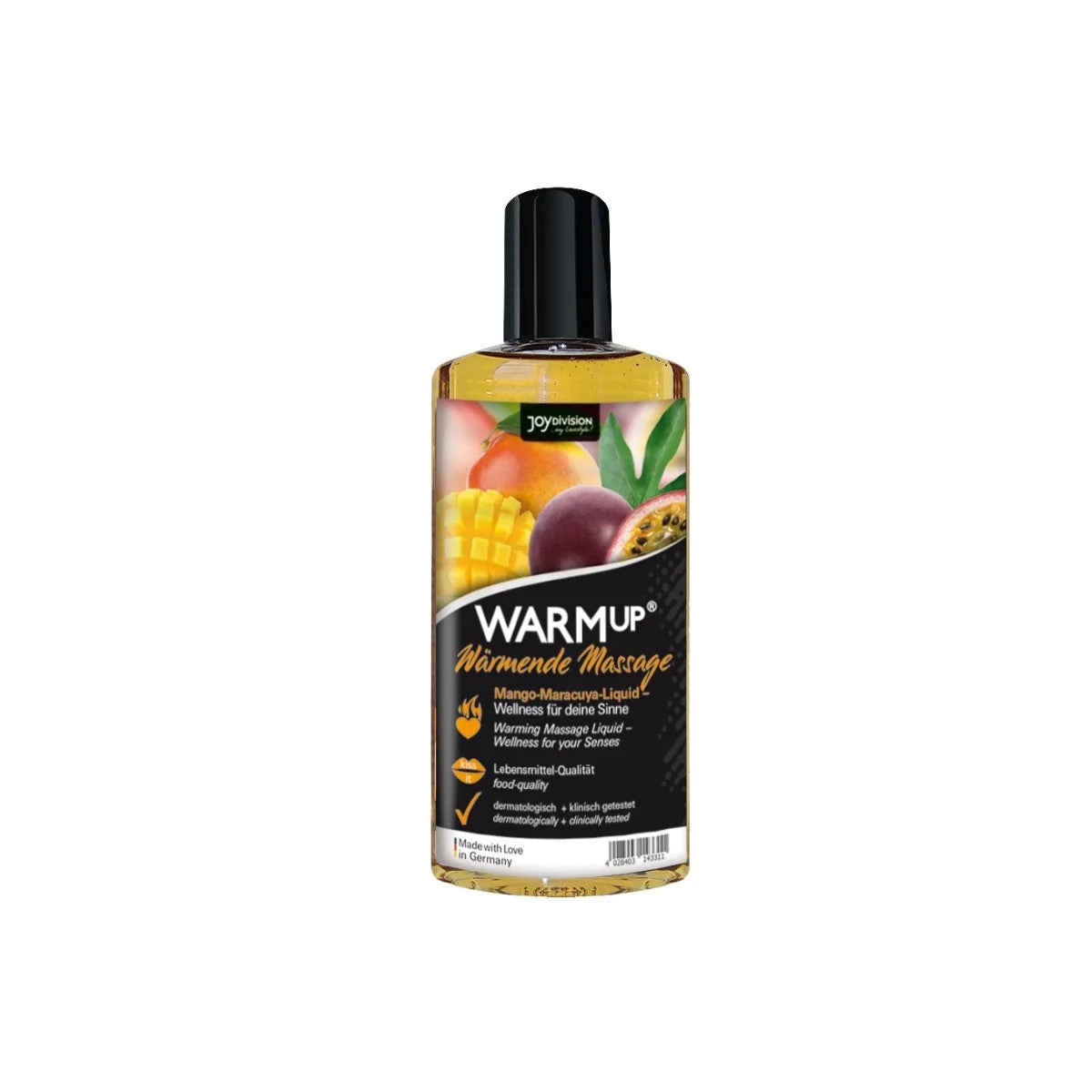 WARMUPMANGO-UNDMARACUYA-MASSAGEÖL150MLVONJOYDIVISIONAQUAGLIDE