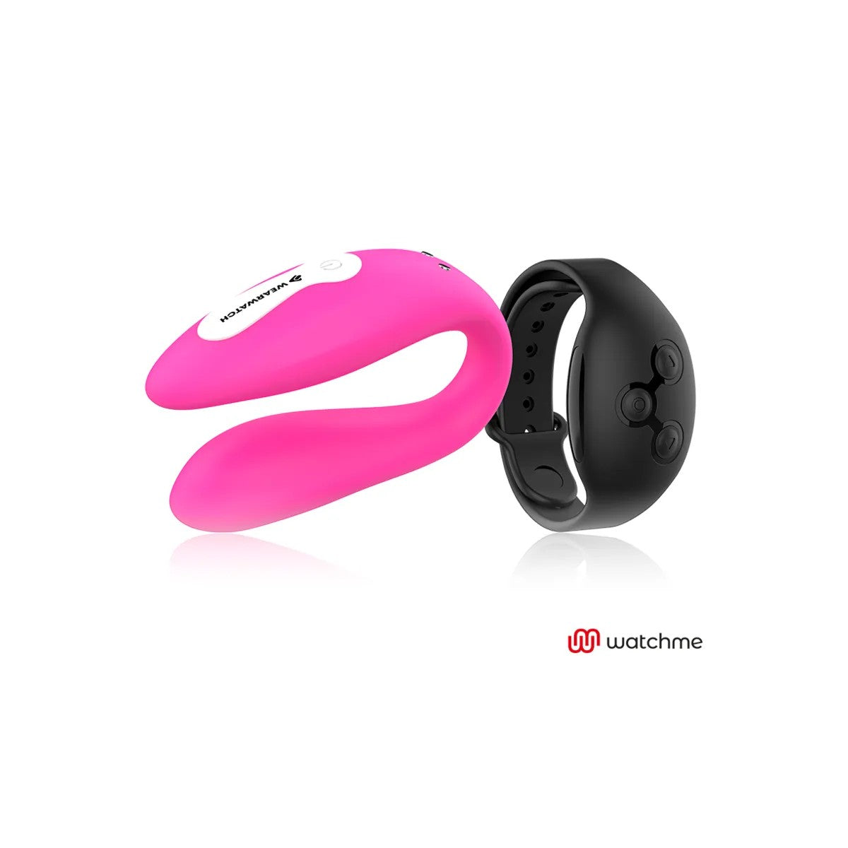 WATCHMEDUALTECHNOLOGYVIBRATORFUCHSIA/AZABACHEVONWEARWATCH