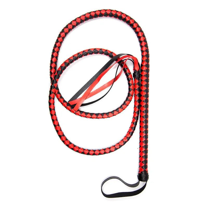 Whip190cmBlack&Red